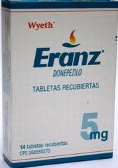 Eranz 5mg 28 Tabs, Donepezil Hydrochloride